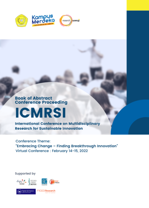 Cover Abstract Book ICMRSI